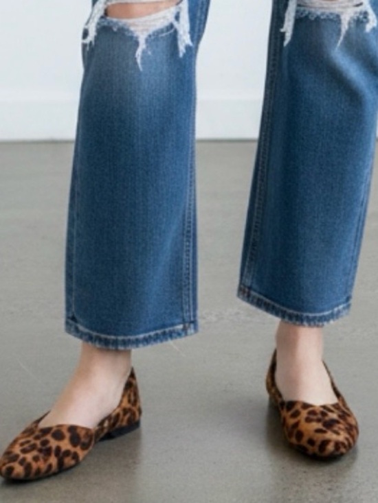 Fashion to Figure Shoes - Leopard Print Women's Flats